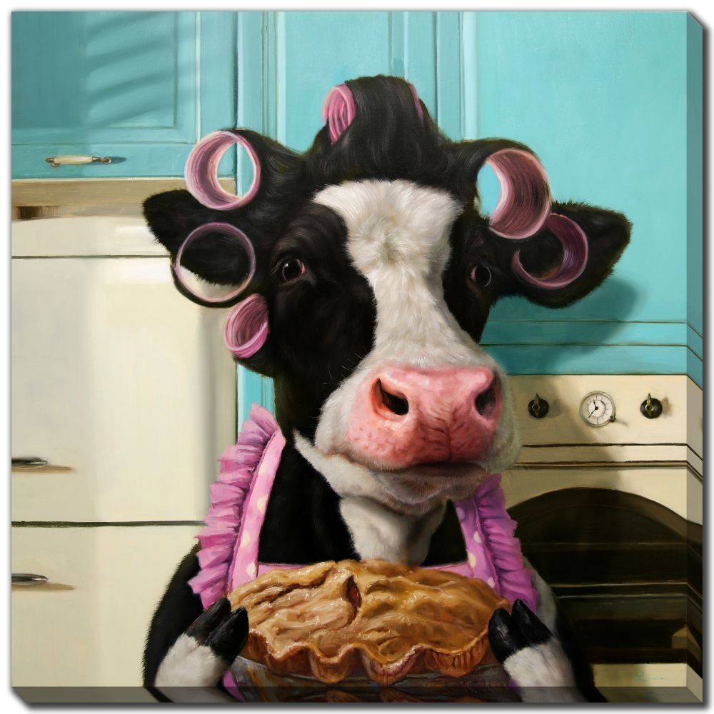 Canvas - Cow Pie