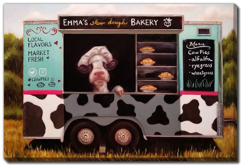 Canvas - Cowpies