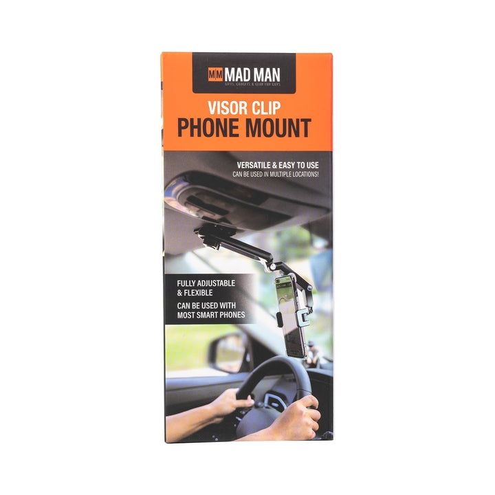 Mad Man | Visor Clip Phone Mount