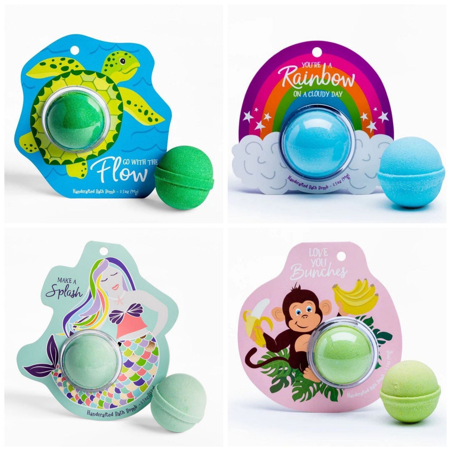 Cait + Co Kids Coconut Milk Bath Bombs | Multiple Scents