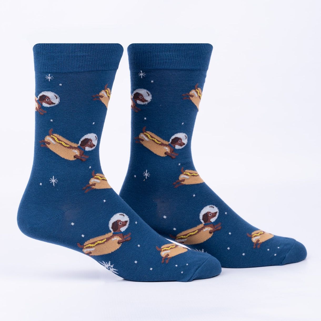 Sock It To Me - Men&#39;s Crew Socks | Wiener Dogs, In Space!