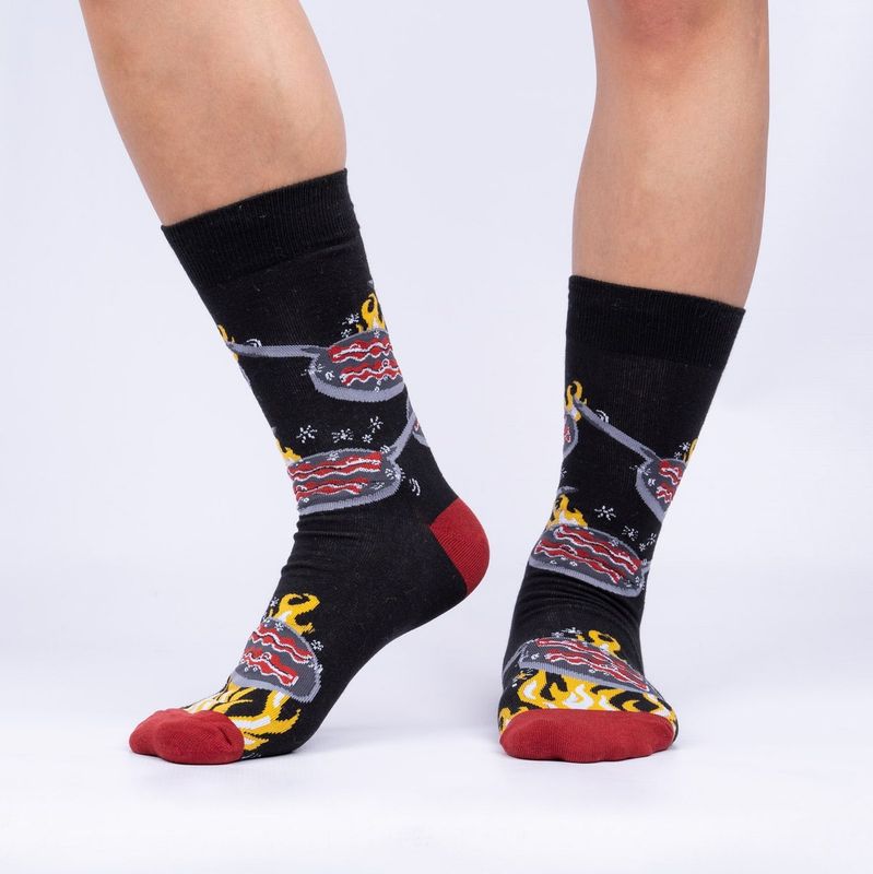 Sock It To Me - Men's Crew Socks | You're Bacon Me Hungry