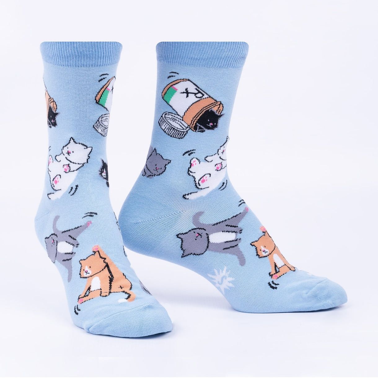 Sock It To Me - Women&#39;s Crew Socks | Purr-scription For Happiness