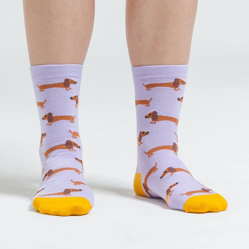 Sock It To Me - Women's Crew Socks | Hot Dogs