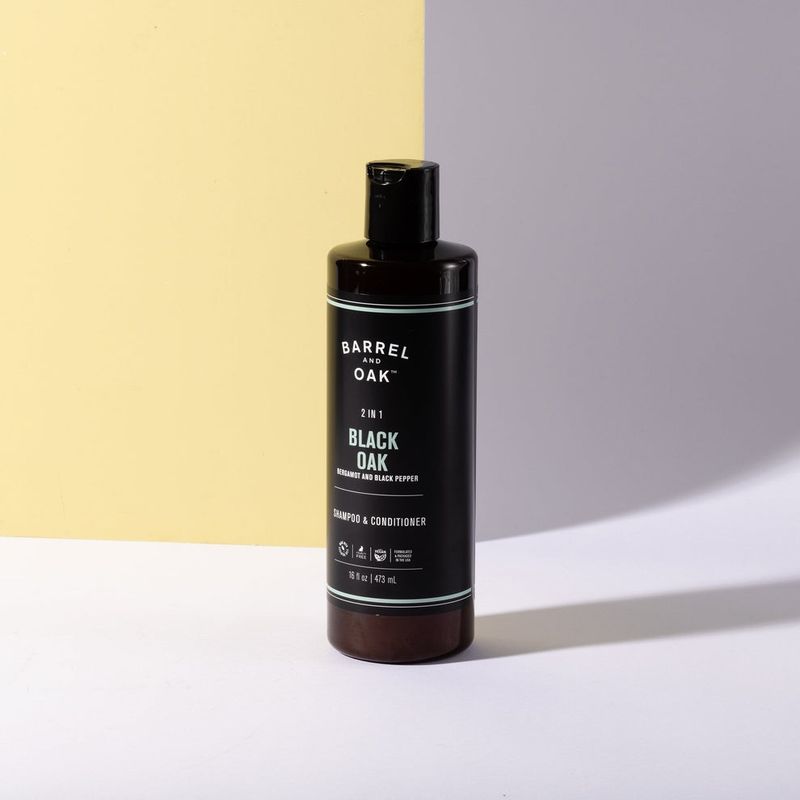 Barrel &amp; Oak | 2-in-1 Shampoo and Conditioner 16 fl oz - Black Oak