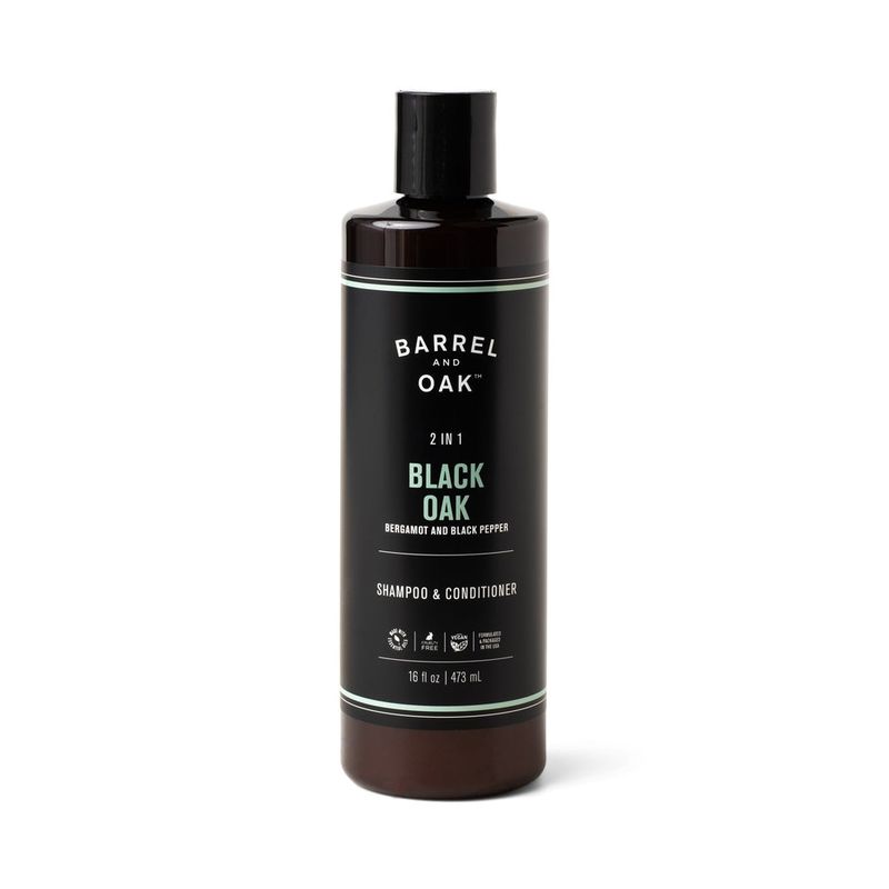 Barrel &amp; Oak | 2-in-1 Shampoo and Conditioner 16 fl oz - Black Oak