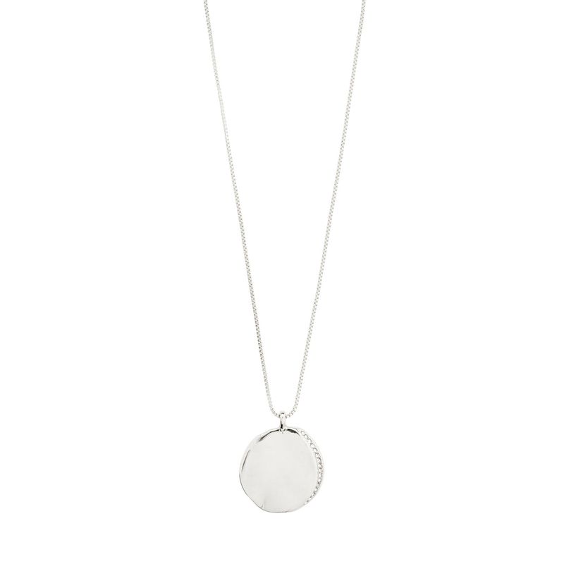 Pilgrim Silver True Recycled Coin Necklace