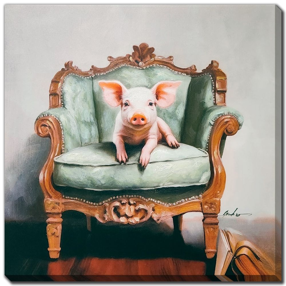 Canvas - Royal Piglet II