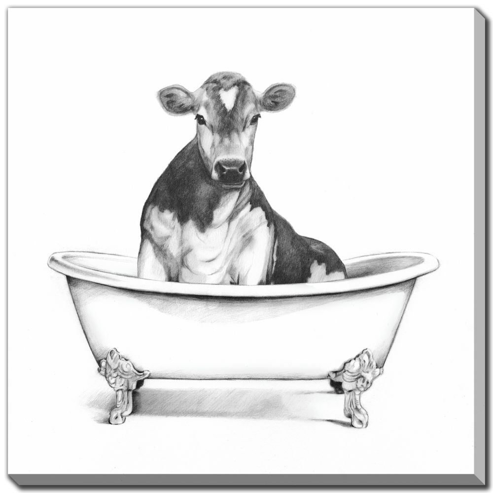Canvas - Clawfoot Critter (Cow)