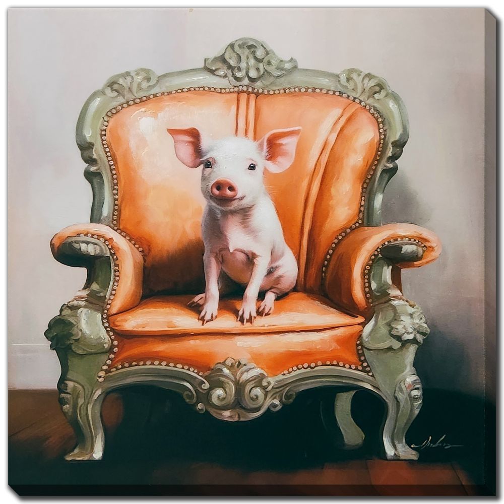 Canvas - Royal Piglet I