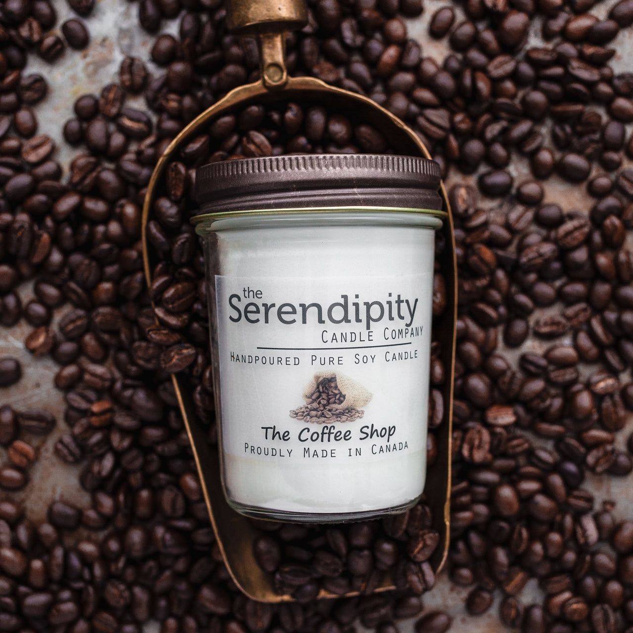 Serendipity 8 oz Soy Candle Jar | The Coffee Shop