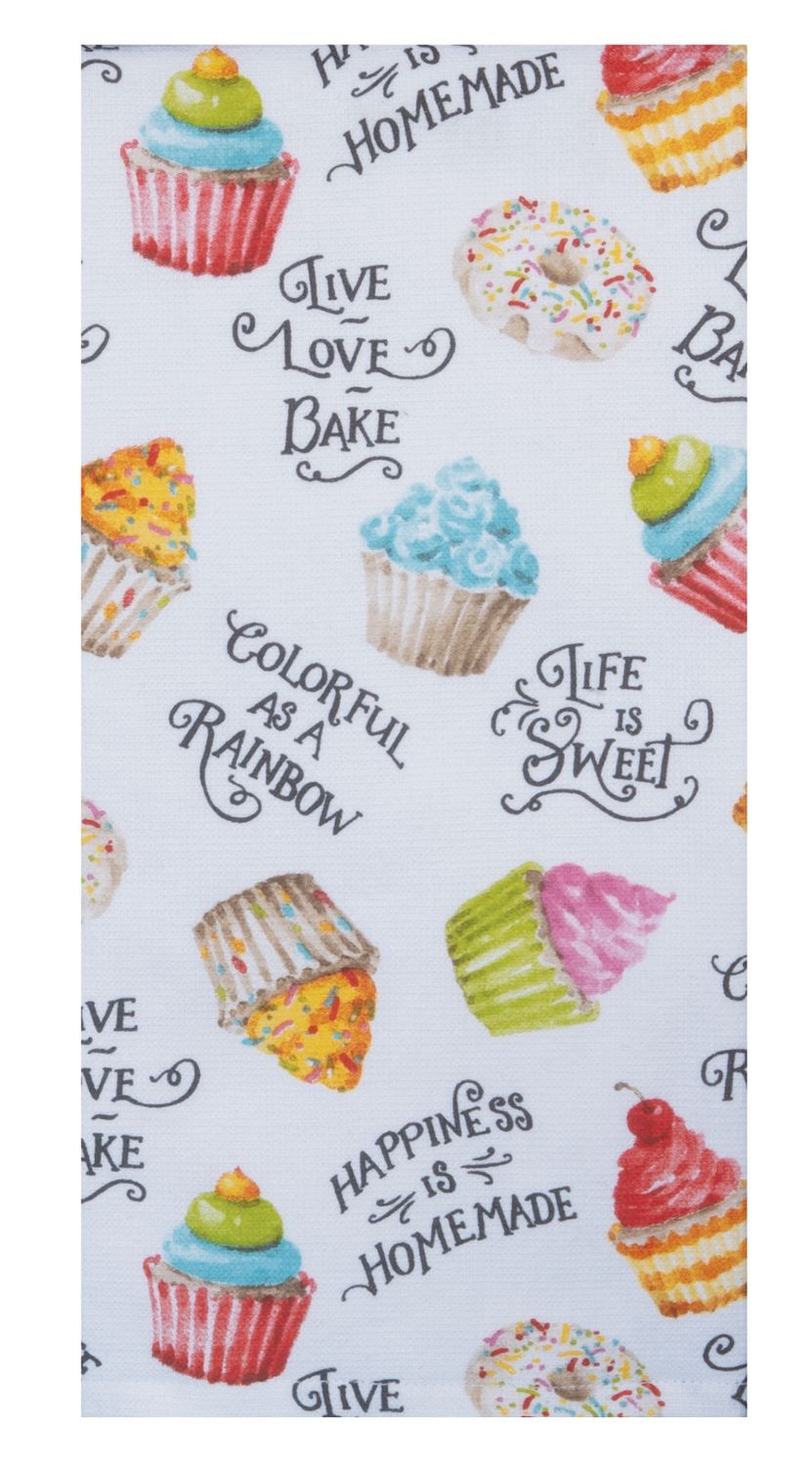 Kay Dee Designs Duel Purpose Terry Towel | Cupcake Toss