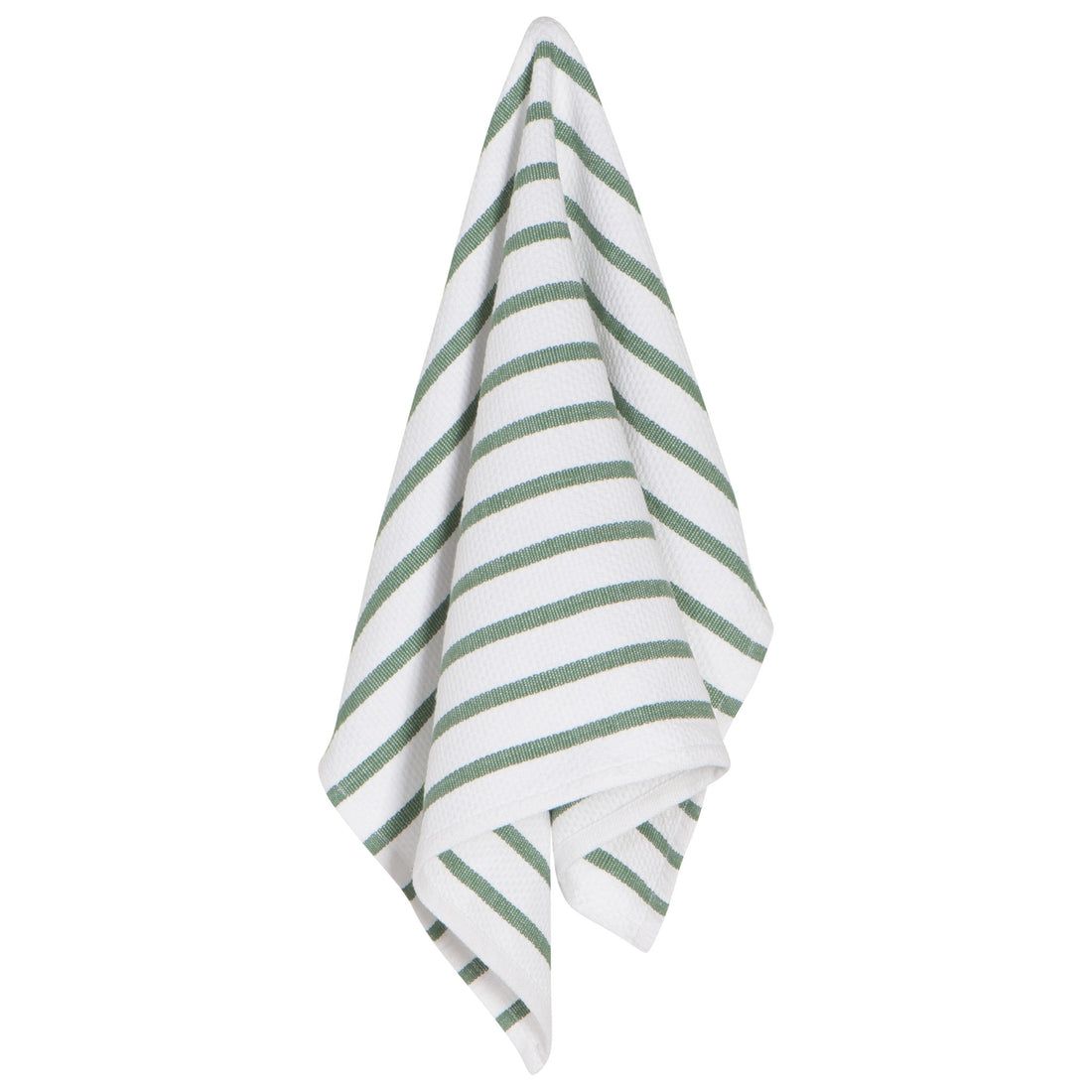 Now Designs Basketweave Dishtowel - Elm Green