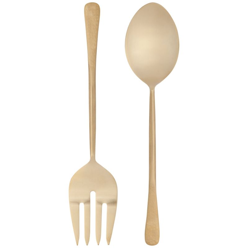 Danica Stainless Steel Salad Serving Set | Gold