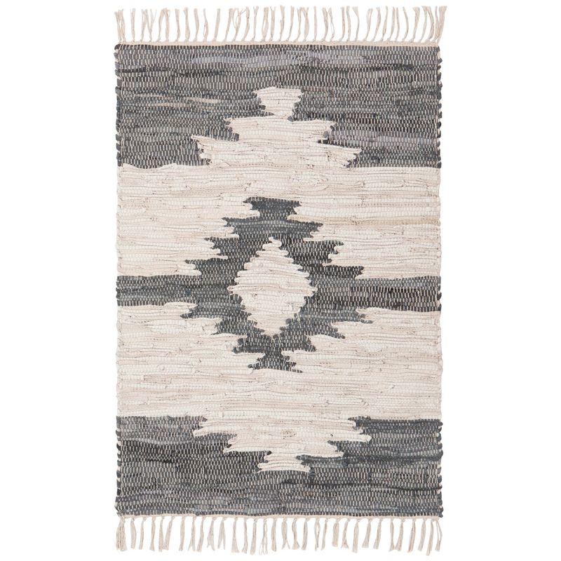 Now Designs Chindi Leather Rug | Step