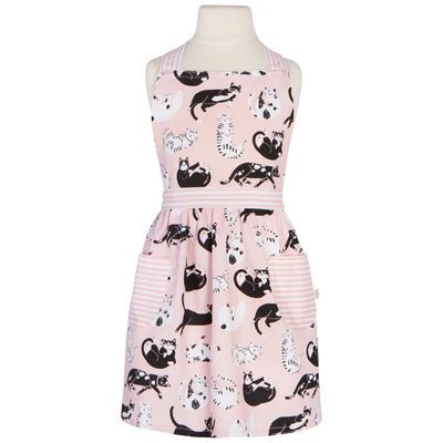 Now Designs Minnie Kids Apron | Cat - Meow &amp; Furever