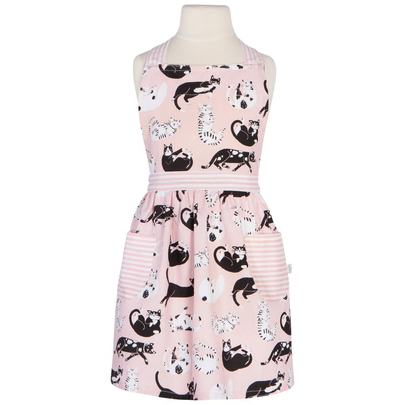 Now Designs Minnie Kids Apron | Cat - Meow &amp; Furever