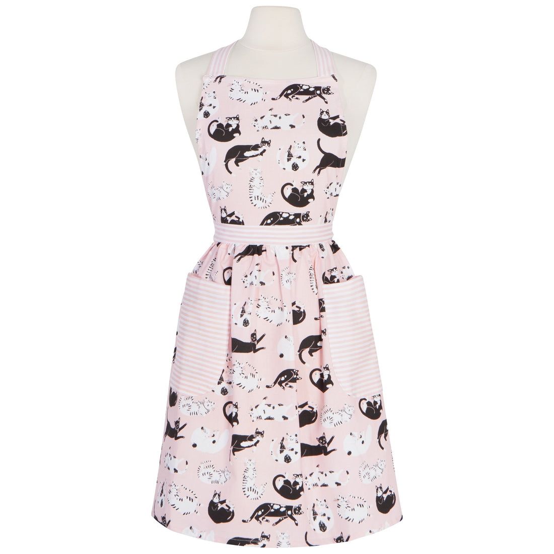 Now Designs Maisie Apron | Cat - Meow &amp; Furever