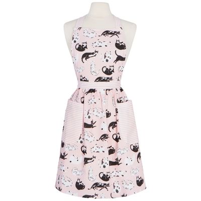 Now Designs Maisie Apron | Cat - Meow &amp; Furever