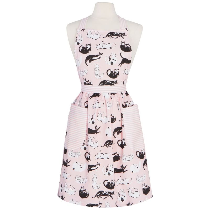 Now Designs Maisie Apron | Cat - Meow &amp; Furever