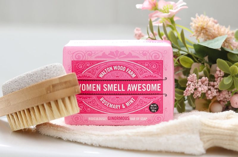 Walton Wood Farm | Women's Smell Awesome 6.35 oz Bar Soap (Rosemary &amp; Mint)
