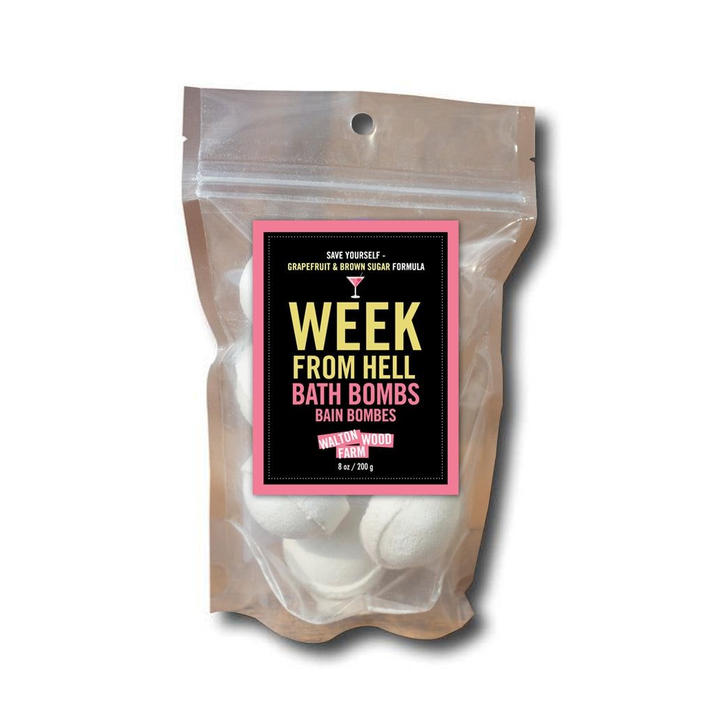Walton Wood Farm | Week From Hell 8 oz Bath Bombs