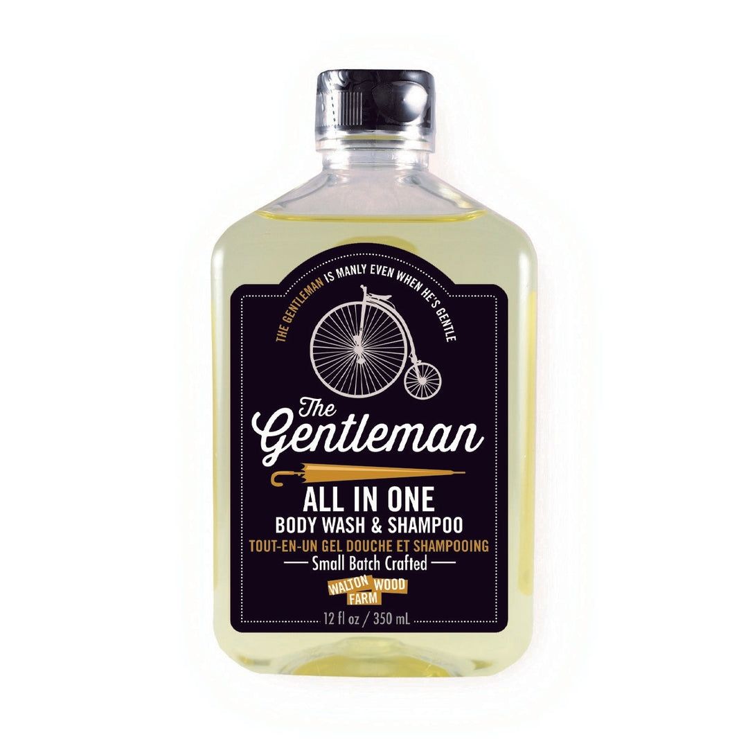Walton Wood Farm | The Gentleman 12 oz All In One Body Wash &amp; Shampoo