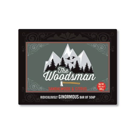 Walton Wood Farm | The Woodsman 10.5 oz Ridiculously GINORMOUS Bar Of Soap