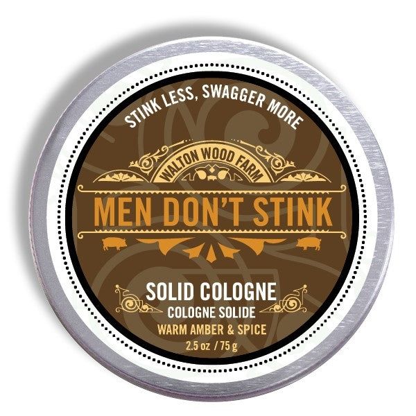 Walton Wood Farm | Men&#39;s Don&#39;t Stink 2.5 oz Solid Cologne