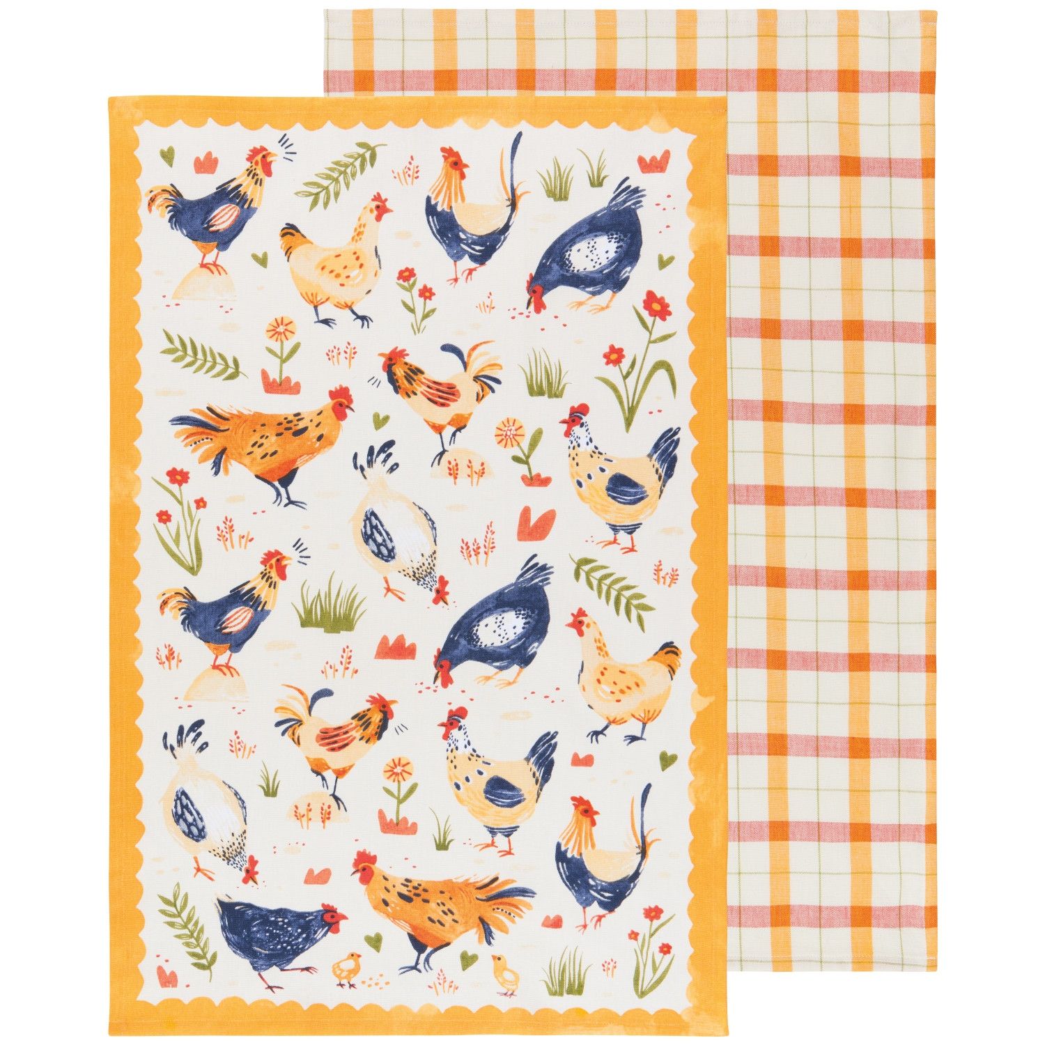 Now Designs Printed Dishtowels (Set of 2) | Free Range