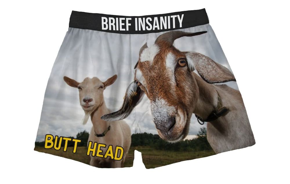 Brief Insanity Boxer Shorts | Butt Head