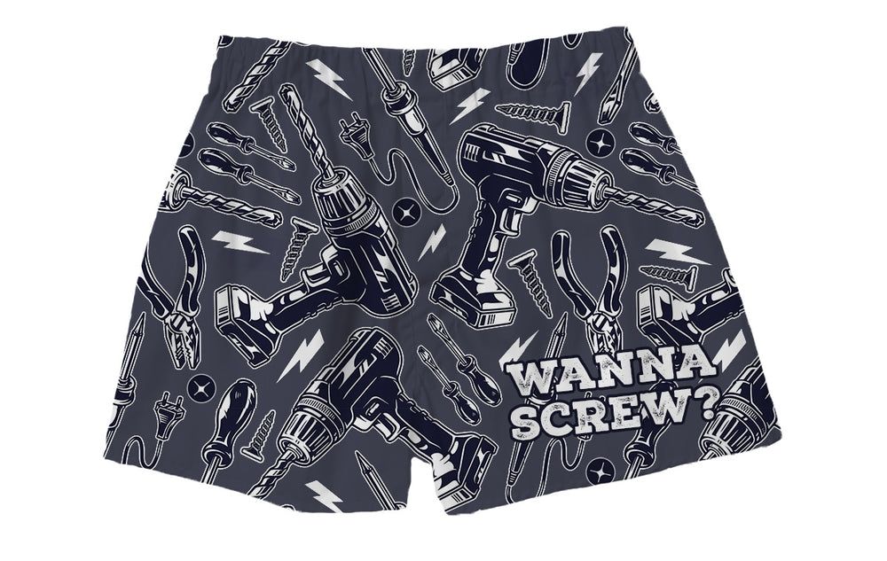 Brief Insanity Boxer Shorts | Wanna Screw