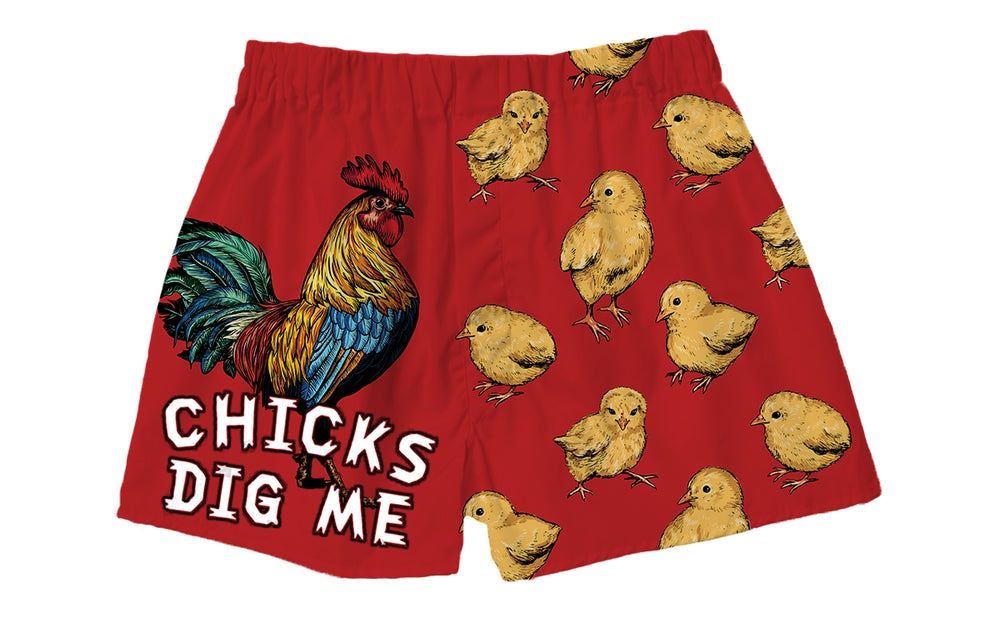 Brief Insanity Boxer Shorts | Chicks Dig Me