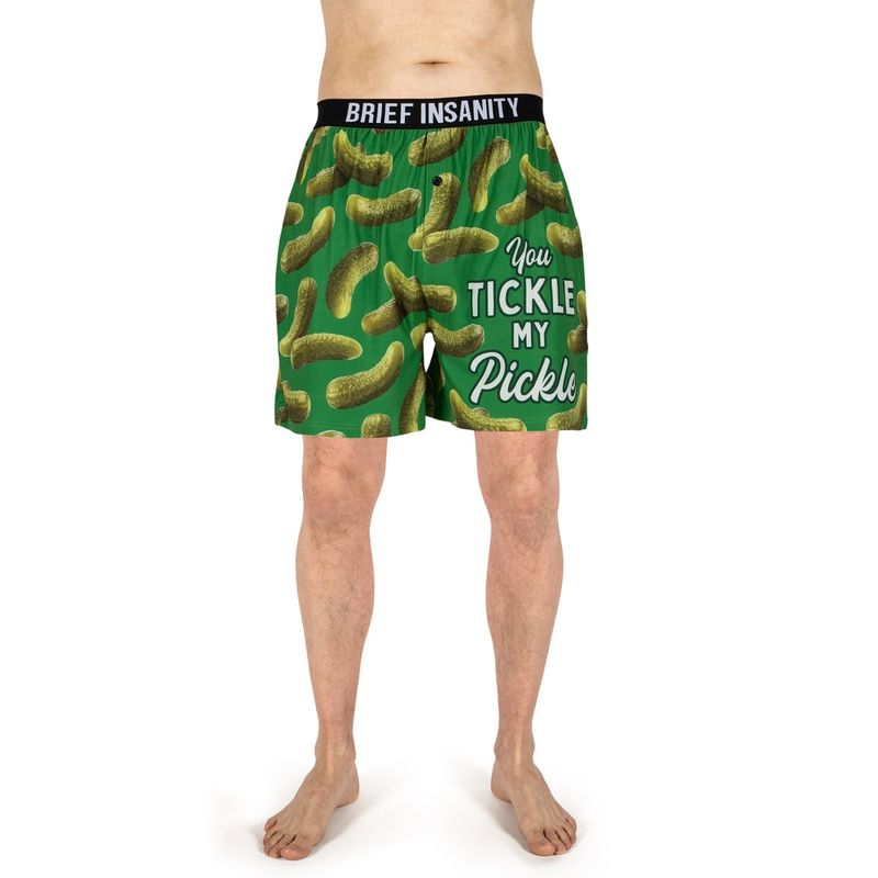 Brief Insanity Boxer Shorts | You Tickle My Pickle