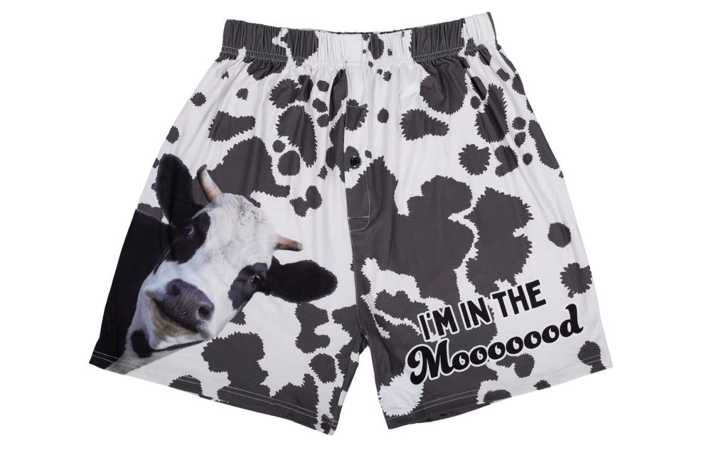 Brief Insanity Boxer Shorts | I&#39;m In The Mooooood