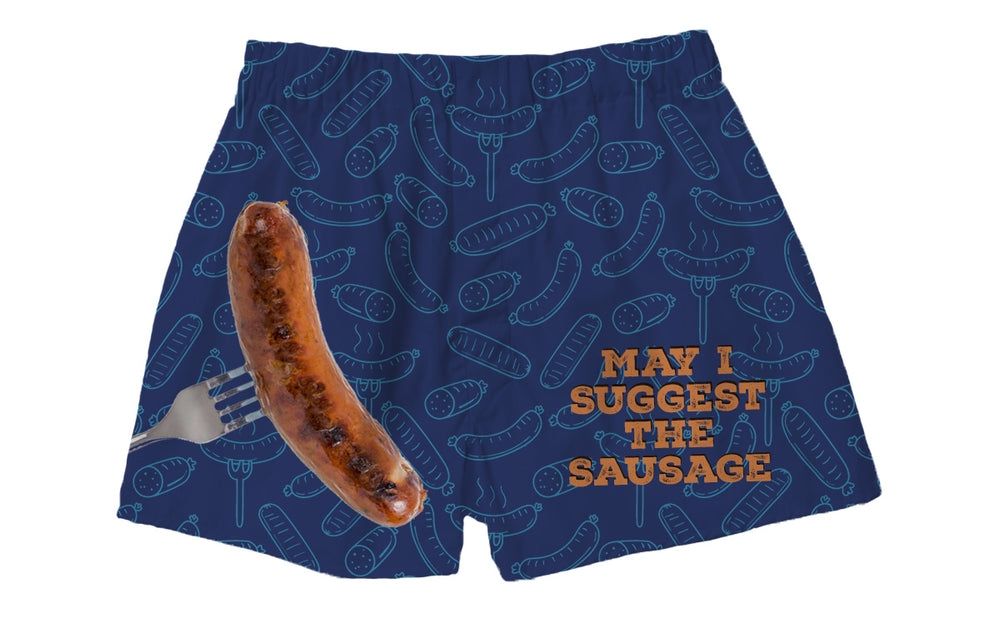 Brief Insanity Boxer Shorts | Sausage