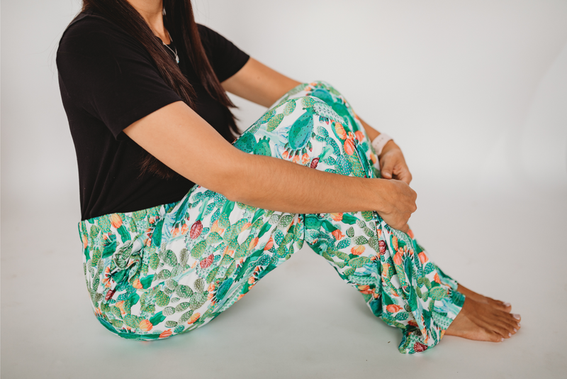 Brief Insanity Sleep Pants | Cactus Floral