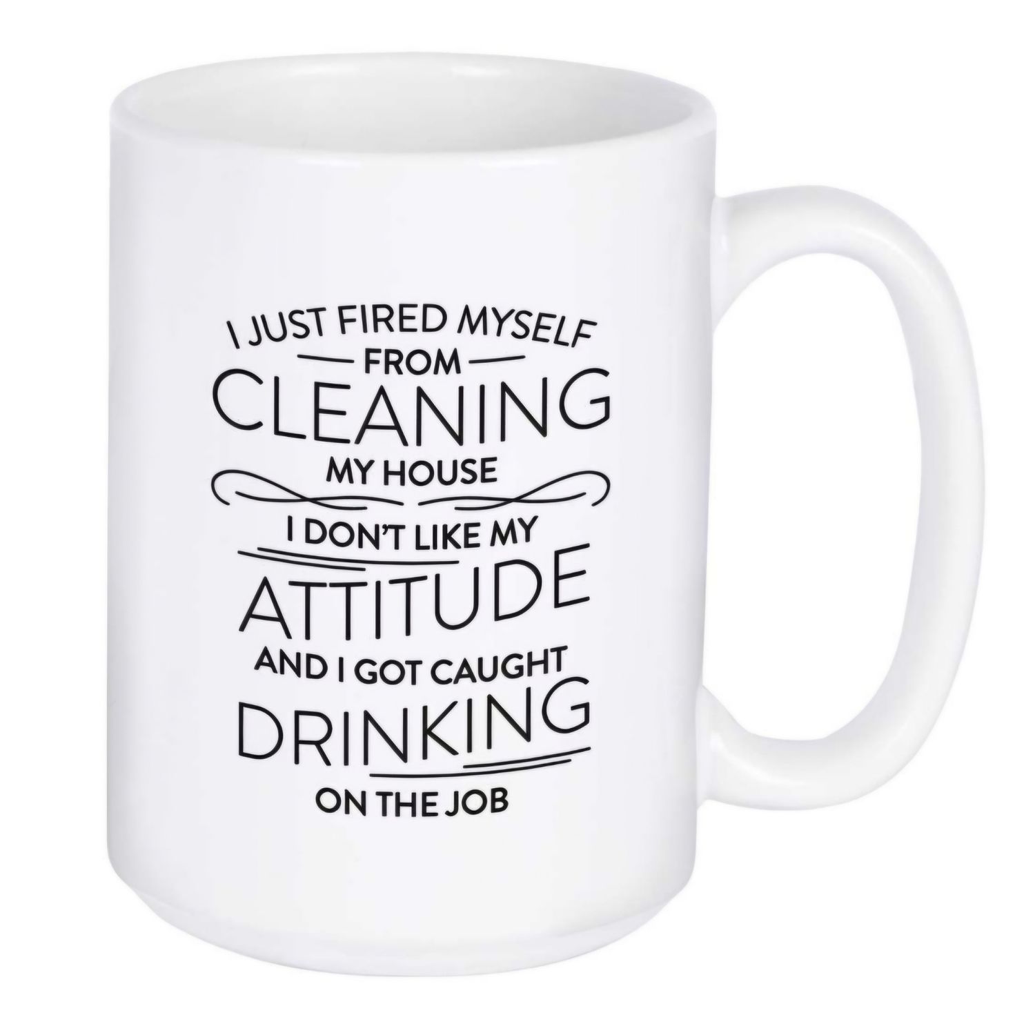 Carson Mug | Fired From Cleaning