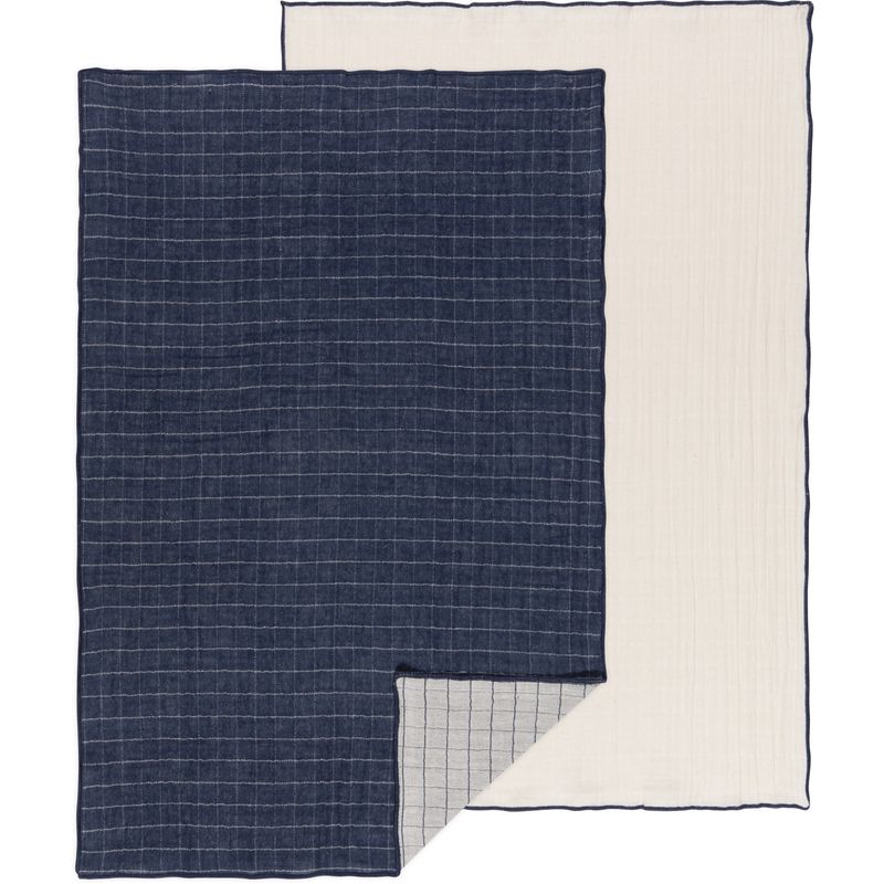 Danica Heirloom Double Weave Dishtowels (Set of 2) - Midnight
