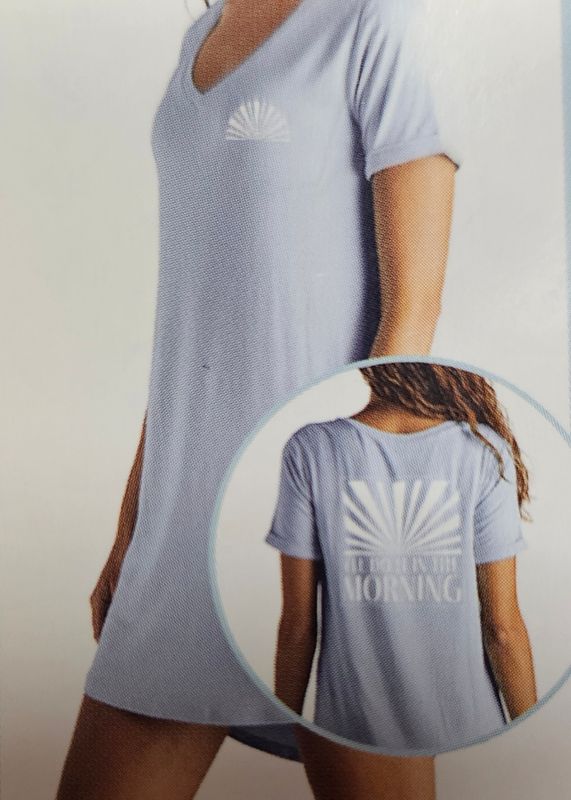 Hello Mello Let Me Sleep V-Neck Sleep Shirt | I'll Do It In The Morning
