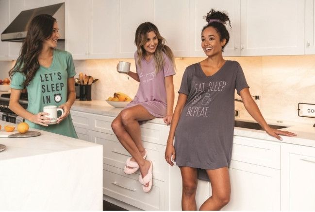 Hello Mello Let Me Sleep V-Neck Sleep Shirt | Nicer With A Nap