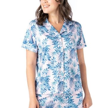 Hello Mello Lazy Daisy Lounge Top | Palm Down