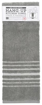 Now Designs Hang-Up Dishtowel - London Gray