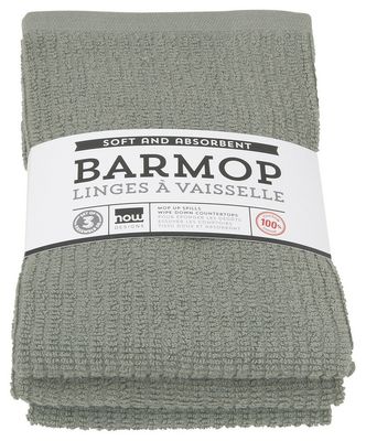 Now Designs Barmop Set of 3 | London Gray