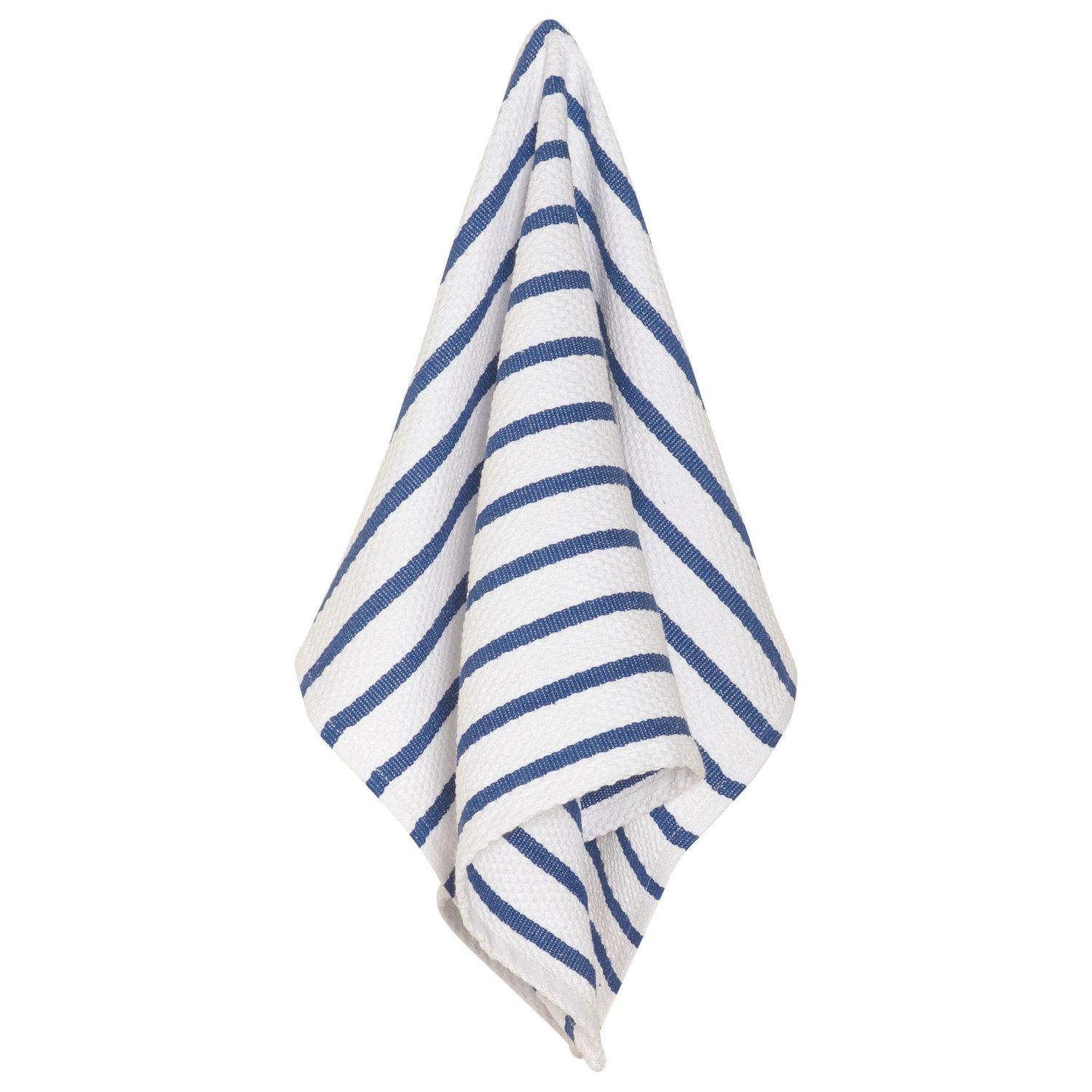 Now Designs Basketweave Dishtowel - Indigo/Royal