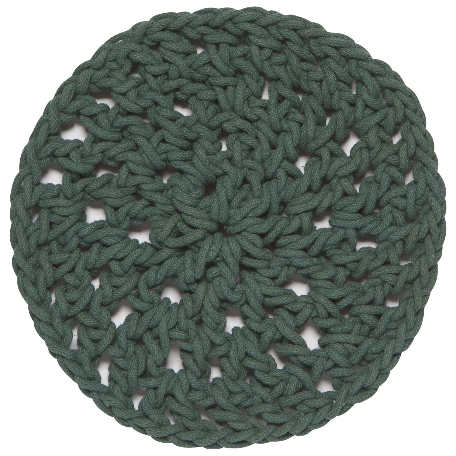 Danica Heirloom Knotted Trivet - Jade