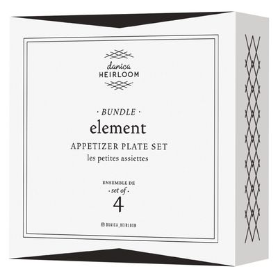 Danica Heirloom Appetizer Plates | Element (Set of 4)