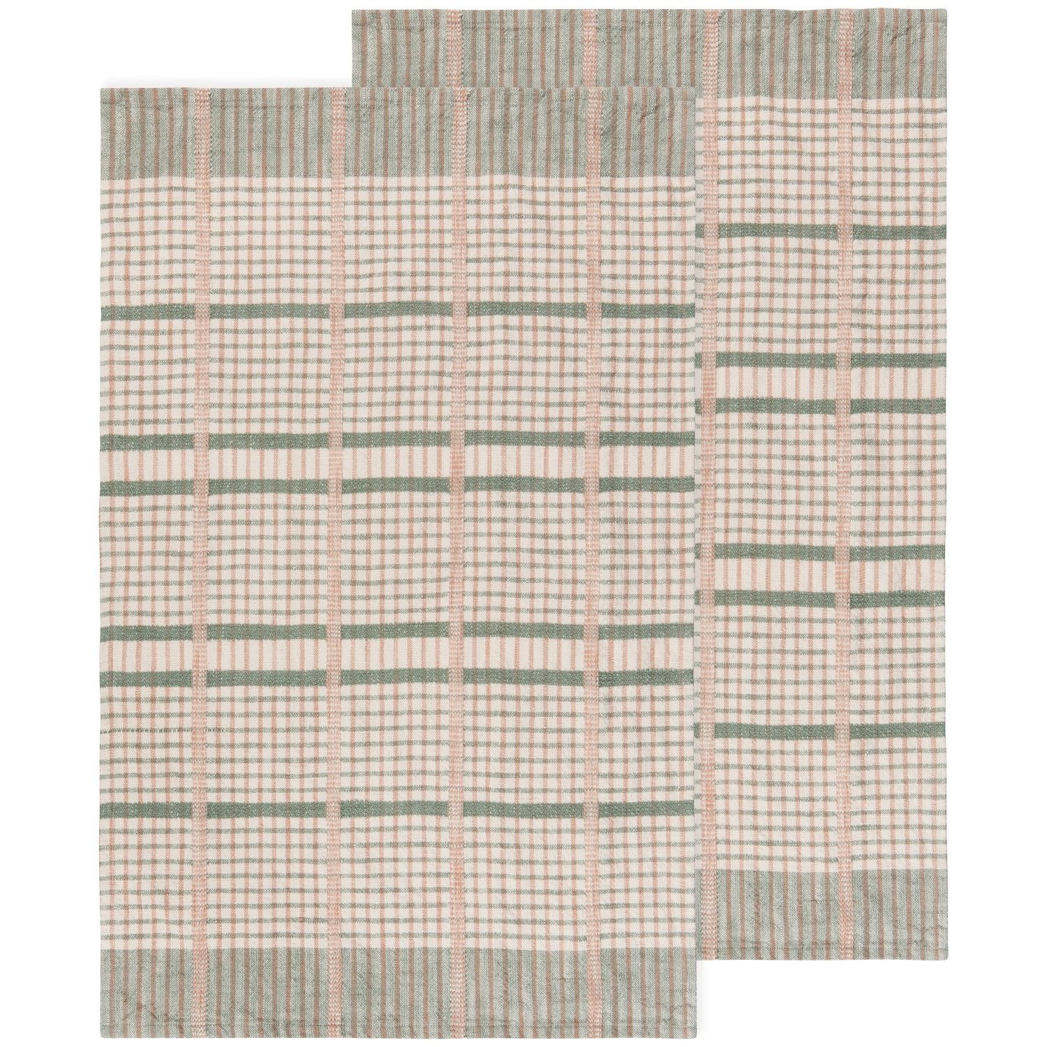 Danica Heirloom Finlay Check Dishtowel (Set of 2) | Willow