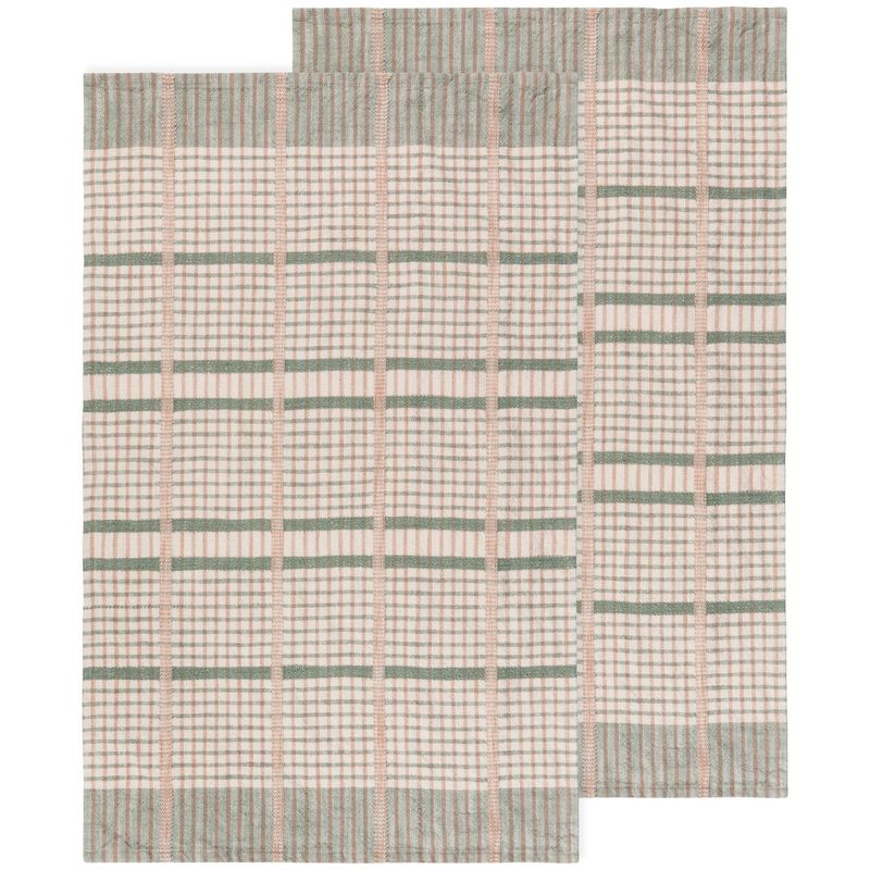 Danica Heirloom Finlay Check Dishtowel (Set of 2) | Willow