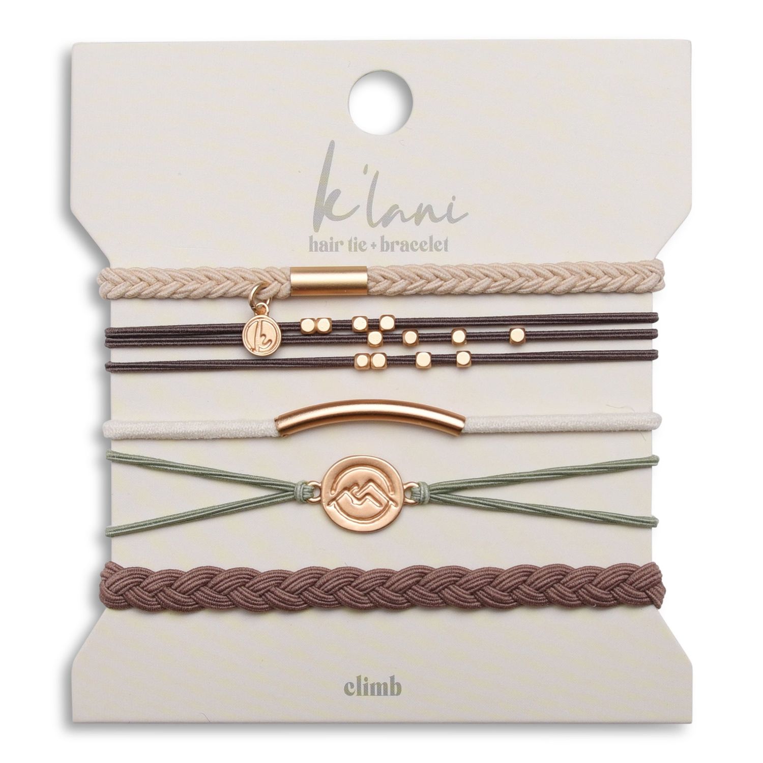 K&#39;lani Hair Tie + Bracelet | Climb (Multiple Sizes)